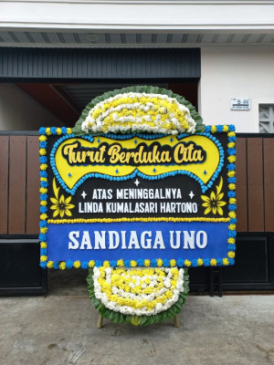 Papan Bunga Duka di Tanjung Sengkuang